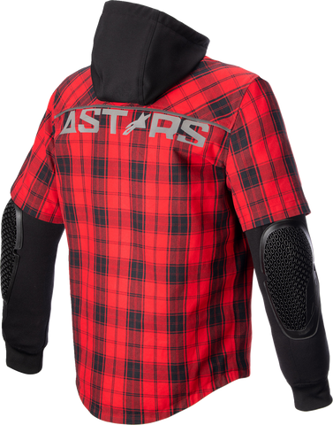 ALPINESTARS MSE Tartan Jacket - Red/Black - 4XL 4300424-3136-4X