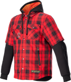 ALPINESTARS MSE Tartan Jacket - Red/Black - 2XL 4300424-3136-2X