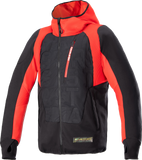 ALPINESTARS MSE Hybrid Hooded Jacket - Black/Red - Large 4201824-1463-L