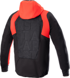 ALPINESTARS MSE Hybrid Hooded Jacket - Black/Red - 3XL 4201824-1463-3X