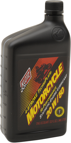 KLOTZ OIL Synthetic Engine Oil 20W-50 - 1 U.S. quart KL-850