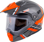 Exo At950 Cold Weather Helmet Teton Orange Lg (Dual Pane)