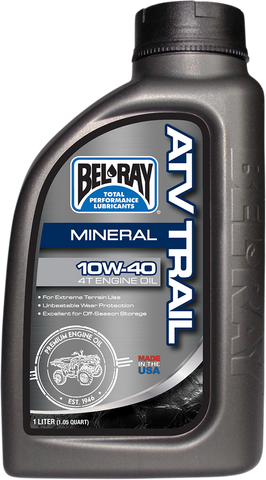 BEL-RAY ATV & SxS Mineral Oil 10W-40 - 1 L 99050-B1LW