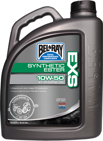 BEL-RAY EXS Synthetic 4T Oil - 10W-50 - 4 L 99160-B4LW