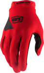 Ridecamp Youth Gloves Red Lg