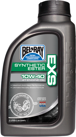 BEL-RAY EXS Synthetic 4T Oil - 10W-40 - 1 L 99161-B1LW