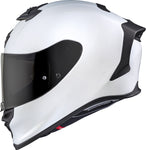 Exo R1 Air Full Face Helmet Matte Pearl White 2x