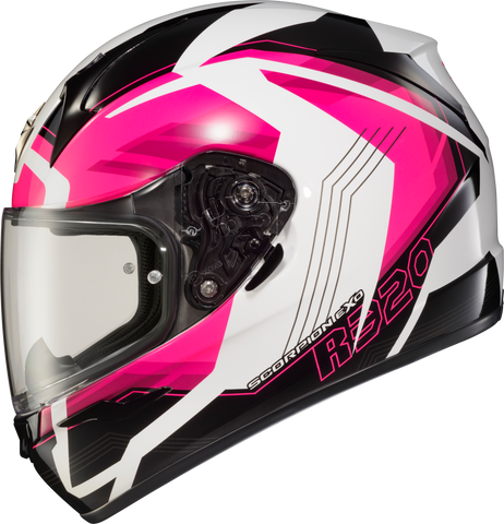 Exo R320 Full Face Helmet Hudson Pink 2x