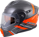 Exo At950 Cold Weather Helmet Teton Orange Lg (Dual Pane)