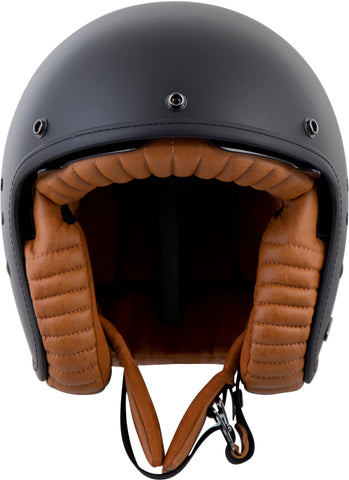 Bellfast Open Face Helmet Matte Black 3x