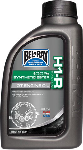 BEL-RAY H1-R Synthetic 2T Oil - 1 L 99280-B1LW