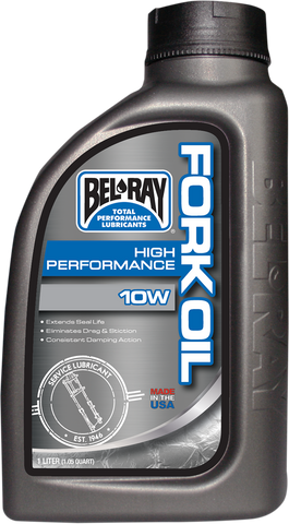 BEL-RAY High-Performance Fork Oil - 10w - 1 Lt 99320-B1LW