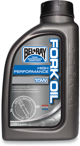 BEL-RAY High-Performance Fork Oil - 15wt - 1 L 99330-B1LW