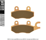 Brake Pads Sintered Fd145g1380