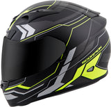 Exo R710 Full Face Helmet Transect Hi Vis Xs