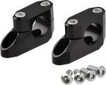 Offset Handlebar Riser Kit 20mm 26mm 22.2/28.6mm Black
