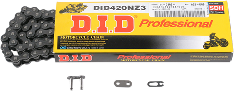 DID 420 NZ3 - High-Performance Motorcycle Chain - 110 Links 420NZ3-110