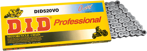 DID 520 - Pro V Series - O-Ring Chain - 86 Links 520VO X 86