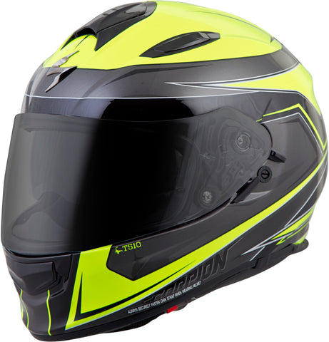 Exo T510 Full Face Helmet Tarmac Neon/Black Sm