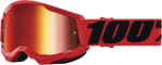 Strata 2 Junior Goggle Red Mirror Red Lens