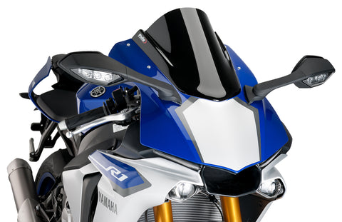 Windscreen Racing Black