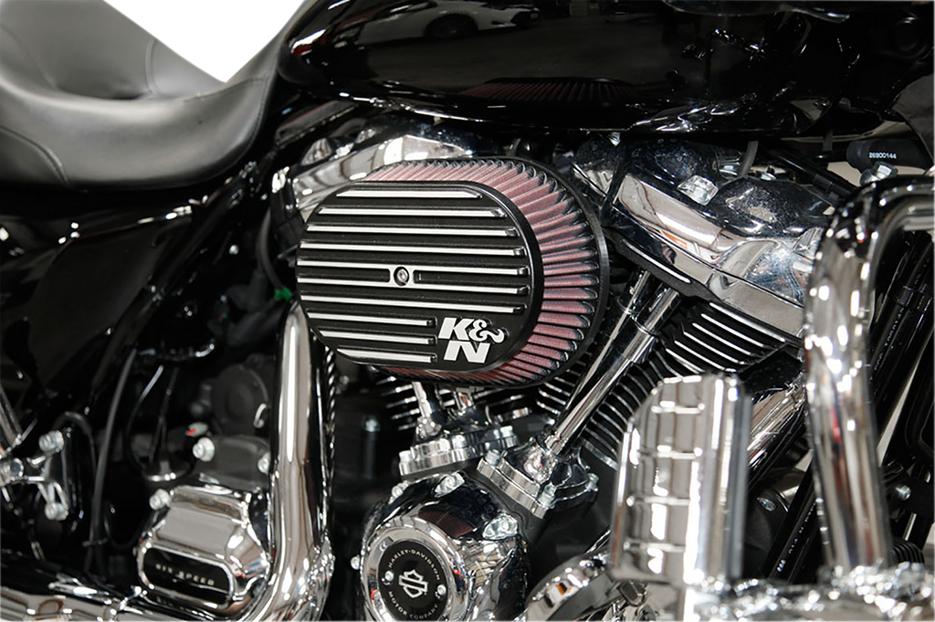 K & N Intake Kit - Black - Softail/Dyna RK-3953 – Cascade Tire