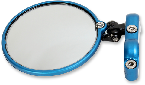 CRG Hindsight Mirror - LS - Blue - Left HSLS-303-L
