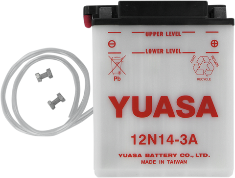 YUASA Battery - Y12N14-3A YUAM2241B