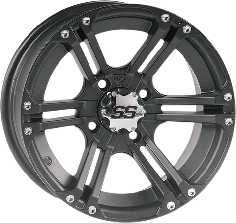 ITP SS212 Alloy Wheel - Front/Rear - Black - 12x7 - 4/137 - 5+2 1228368536B