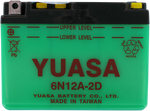 YUASA Battery - Y6N12A-2D YUAM2612D
