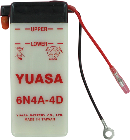 YUASA Battery - Y6N4A-4D YUAM26A4B