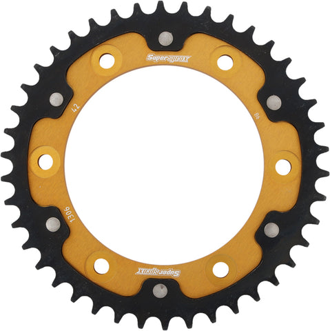 Rear Stealth Sprocket Alu/Stl 42t 530 Gld Hon