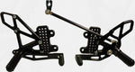 Rear Set Complete Blk Hon