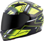 Exo R710 Full Face Helmet Fuji Neon 2x