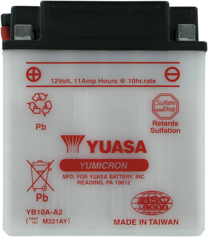 YUASA Battery - YB10A-A2 YUAM221AY