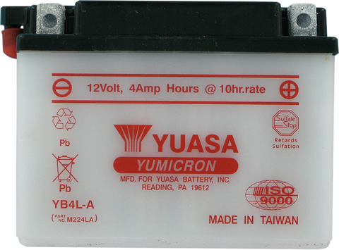 YUASA Battery - YB4L-A YUAM224LA
