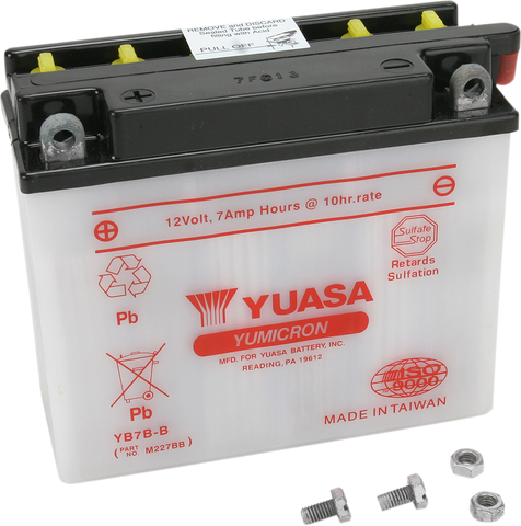 YUASA Battery - YB7B-B YUAM227BB