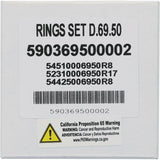 Piston Rings 69.46mm Hon For Vertex Pistons Only