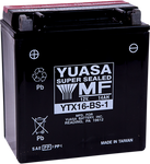 YUASA AGM Battery - YTX16-BS-1 .78 L YUAM32X61