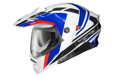 Exo At960 Modular Helmet Hicks White/Blue Lg