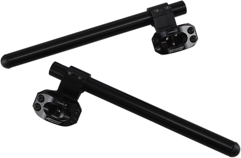 DRIVEN RACING Handlebar - Clip-On - Halo - Riser - 41 mm - Black DHCLOR41BK