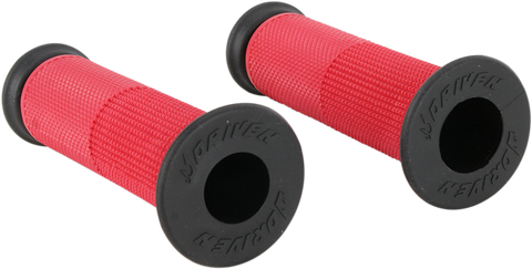 DRIVEN RACING Grips - Superbike - Open - Red D091RDO