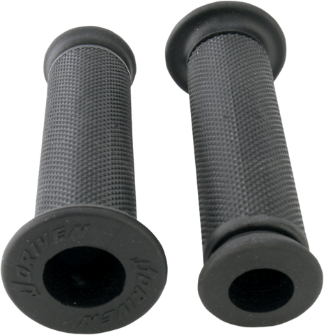 DRIVEN RACING Grips - Grippy - Open Ends - Black D637BKO