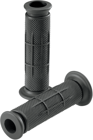 DRIVEN RACING Grips - Supermoto - Open - Black D407BK