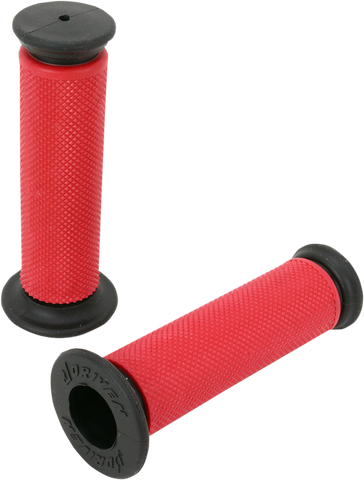 DRIVEN RACING Grips - Diamond - Closed Ends - Red D637RD