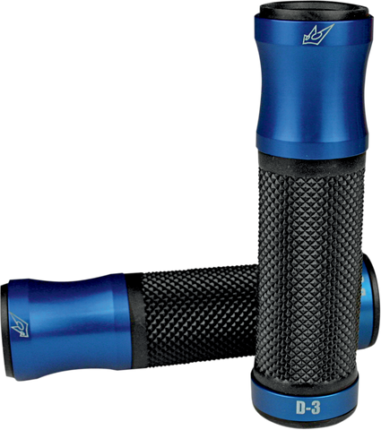 DRIVEN RACING Grips - D3 - 1" - Blue/Black D3BL2