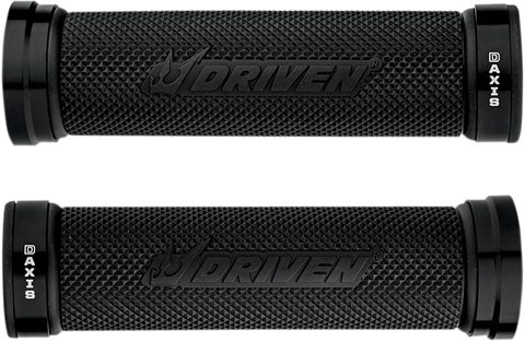 DRIVEN RACING Grips - D-Axis - Black/Black DXG-BK