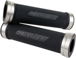 DRIVEN RACING Grips - D-Axis - Stainless Steel/Black DXG-SS-BK