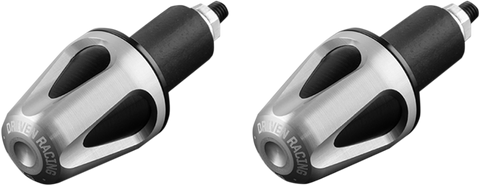 DRIVEN RACING Bar End Weight - Silver/Black DXB-SL