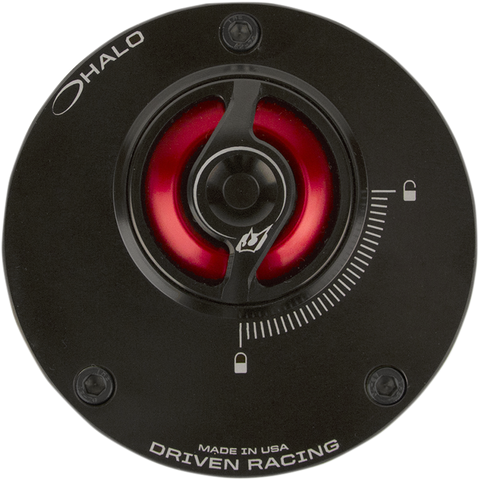 DRIVEN RACING Halo Fuel Cap - Red DHFC-RD